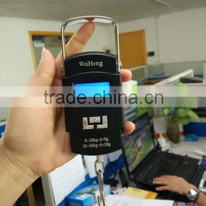 Hot Digital Luggage Scale 50kg Hook thumbnail-6