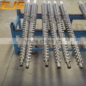 TWIN SCREW BARREL / PLASTIC EXTRUDER MACHINE SPARE PARTS for PVC/PE thumbnail-2
