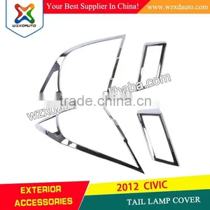 CHROME TAIL LAMP COVER FOR HOND A CIVI C '12 ON thumbnail-1