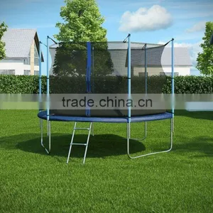 8ft Trampline With Enclosure thumbnail-1