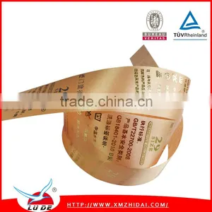 New Product Polyester Care Label Fabric Garment Labels for Wholesale thumbnail-1