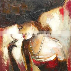 2015 China Cheap Sexy Beautiful Nude Girl Canvas Iol Paintings thumbnail-1
