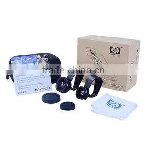 For Iphone 6 3 In 1 Camera Lens Magnetic Lens For Mobile Phone 0.67 Wide Angle Macro Fisheye Mobile Phone Camera Lens For Iphone thumbnail-3