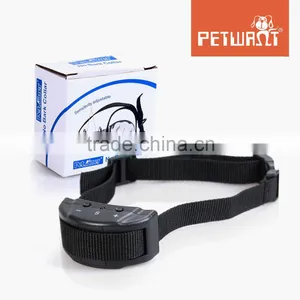 Adjustable Leather Leash Bark Stop Collar thumbnail-1