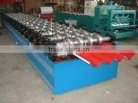 Colored Glaze Steel Roof Tile Forming Machine thumbnail-2