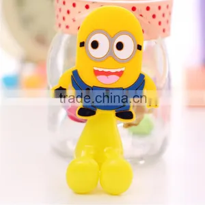 Minions Wall Mounted Silicone Rubber Toothbrush Holder For Kid thumbnail-5