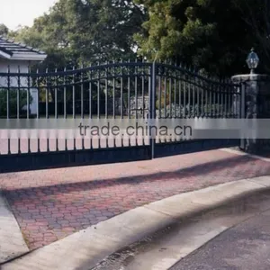 Online Shopping Best Seller Auto Gate, Metal Garden Screens, Wrought Iron Garden Gate thumbnail-2