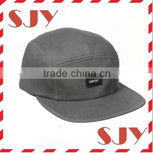 Low Profile Unconstructed Blank Wholesale 5 Panel Cap thumbnail-2
