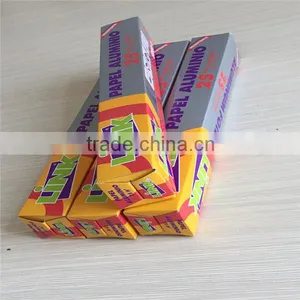Silver Catering Aluminium Foil Roll House Hold Tin Foil Rolls thumbnail-2