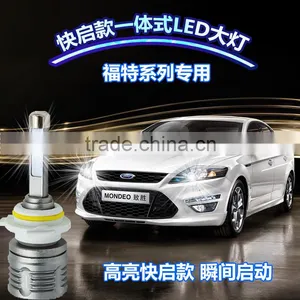 Hot Sale 45W Fanless H1,H3, H4, H7, H8, H9,H10, H11,H13,9005, 9006,9012 LED Headlight thumbnail-1