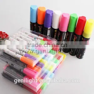 Liquid Chalk Marker Color Pens Labels Whiteboards Bistro Windows Glass 8-Pack thumbnail-1