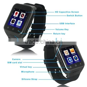 S8 Smart Watch Phone Capacitive Touch Screen Silicone LED Wrist Watch With LED Display thumbnail-4