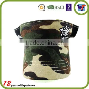 2015 New Fashion Camouflage Military Custom Cap Cotton Sun Visor Hat thumbnail-1