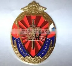 Wholesale Brass Custom Logo Epoxy Button Badge thumbnail-1