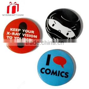 Cheap And Cute Hot Sale 38mm Tin Botton Badges For Promotion Use thumbnail-1