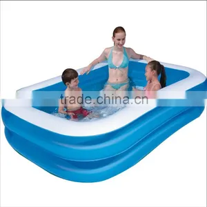 Household Large Size Inflatable Children Pool,2 Ring Family Swimming Pool thumbnail-1