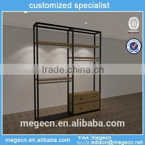 Slatwall Wooden Showcase Display Cabinet thumbnail-4