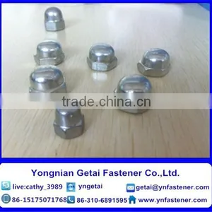 DIN 1587 Hexagon Cap Nuts M3-M24 Galvanized thumbnail-5