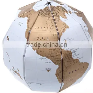 DIY Travel 3D Globe Scratch Map thumbnail-2