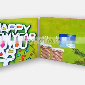 2016 Hot Selling 4.3inch Invitation Video Brochure Lcd Video Screen Brochure for Gifts thumbnail-3