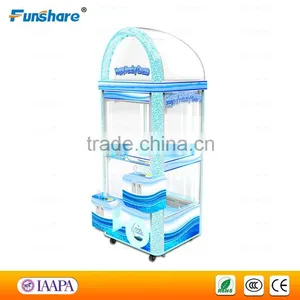 Funshare 2016 Luxury 2 Players Toy Crane Machine Arcade Double Claw Crane Machines For Sale thumbnail-1