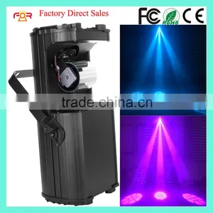 CE LVD EMC FCC DJ Intimidate Barrel 305 IRC Cover Larger Areas Split Beam 60w LED Roller Scan Light thumbnail-1