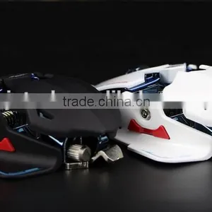 10keys Programmable USB Wired Optical 8200 DPI Computer Gaming Mouse thumbnail-5