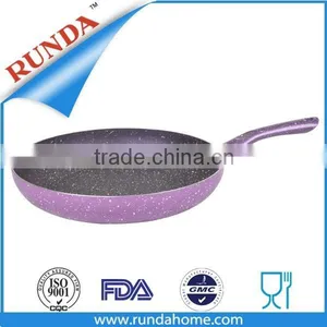 2016 Cheap Aluminium Marble Stone Coating Frying Pan thumbnail-1