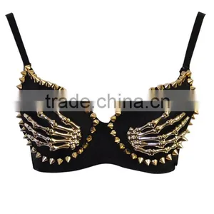 Halloween Dancing Bra Costume,hot Cat Women Sexy Bra thumbnail-1