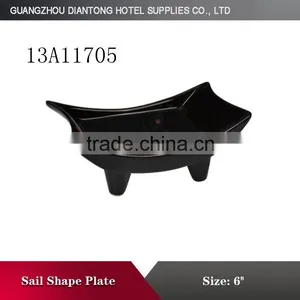 2015 Good Quality Ceramic Serving Boat Shape Plate thumbnail-5