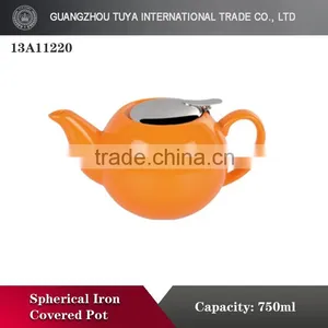 Colorful Ceramic Tea Pot thumbnail-2