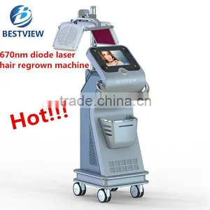 High Quality 670nm Diode Laser Hair Regrowth Beauty Machine BM-666 thumbnail-1