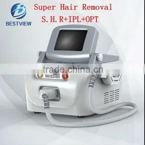 2 Year Warranty Portable Laser Hair Removal Machine OPT SHR IPL thumbnail-1