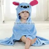 Animal Leopar Fretted Printed Bathrobe for Kids thumbnail-1