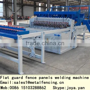Hebei Supplier 2.5m Width Guard Fence Facility Flat Fence Panels Producing Equipment 2.5mm~5mm Metal Wire Mesh Welding Machine thumbnail-3