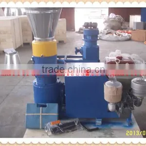 MKL225 Flat Die Wood Pellet Machine With Roller Driven thumbnail-4