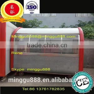 HOT Selling Stainless Steel Street Vending Food Cart Kiosk thumbnail-2