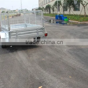 Hot Sale !!!!ATV 6x4 Hot Dipped Galvanized Cage Trailer;box Trailer;tipping Trailer;car Trailer;atv Trailer thumbnail-2