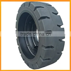 Advanced Design Solid 18.00-25 1600-25 Otr Tires for Crane Reach Stacker Forklift thumbnail-1