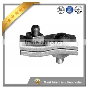 Deadend Hardware Offest 6409 Bolted Guy Wire Clamp thumbnail-2