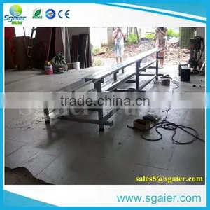 3 Rows 4m Wide Used Aluminium Bleachers thumbnail-1