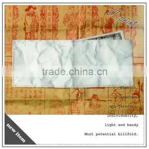 Paper Pouch Tyvek Wallet Paper Wallet Printed Wallet Billfold Sewing Wallet thumbnail-3
