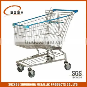 German Style Supermarket Metal Play Shopping Carts thumbnail-2