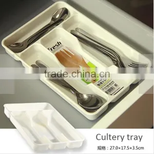 Kitchen Drawer Plastic Cutlery Tray thumbnail-1