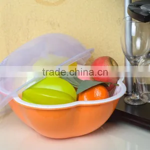 Fruit And Vegetable Drainer Basket With Lid , Plastic Drain Basket thumbnail-4