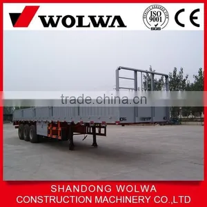 Cheap Drop Side Semi Trailer thumbnail-1
