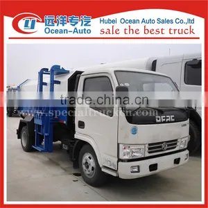 DFAC Euro 4 Standard Mini Self Loading Dumper Garbage Truck thumbnail-1