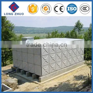 Hot-dipped Galvanized Pressed Steel Water Tank/Water Tank for Agricultural Irrigation thumbnail-2