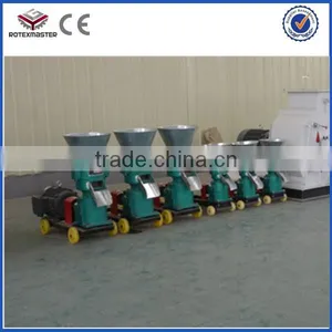 CE & ISO Common Livestock, Animal, Poultry Feed Production Line Feed Pellet Machine thumbnail-1