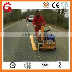 Hand Push High-pressure Cold Solvent Hydraulic Spray Cold Plastic Road Marking Machine thumbnail-1